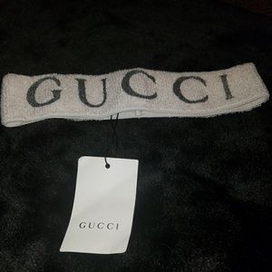 White & Black Gucci Headband